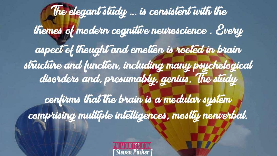 Multiple Intelligences quotes by Steven Pinker