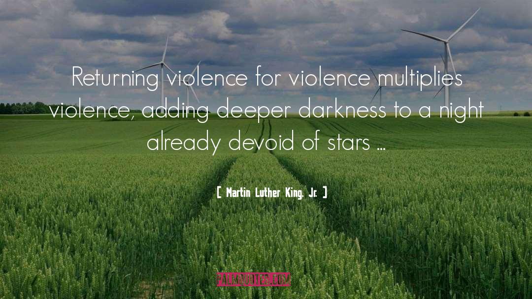 Multiplies quotes by Martin Luther King, Jr.