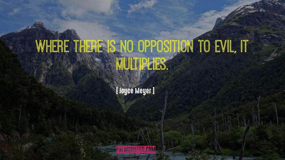Multiplies quotes by Joyce Meyer