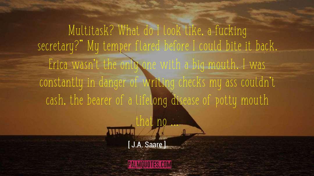 Multitask quotes by J.A. Saare