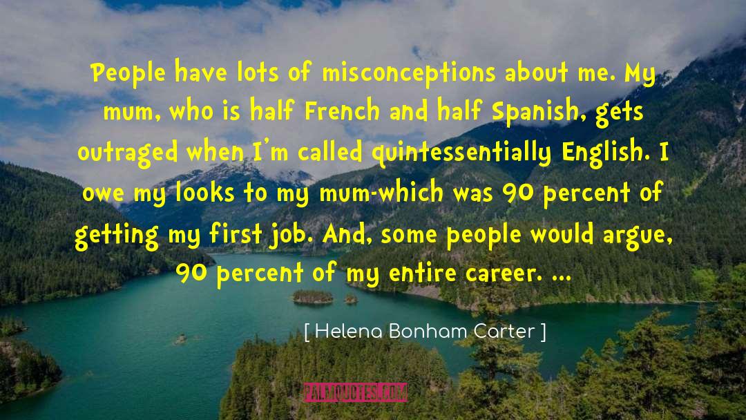 Mum And Bub quotes by Helena Bonham Carter
