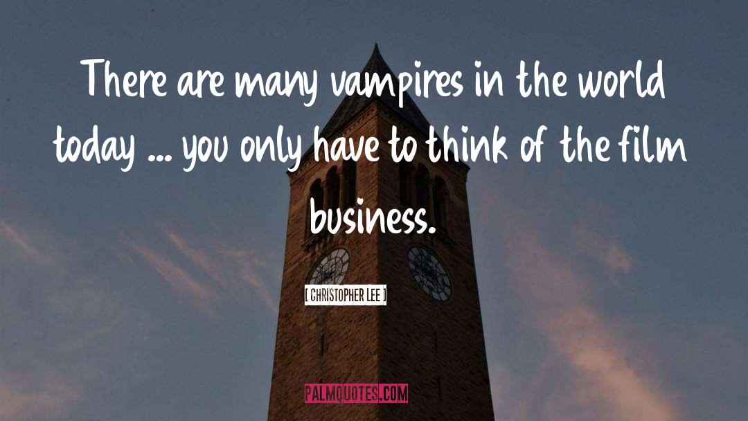 Mumbai Business quotes by Christopher Lee