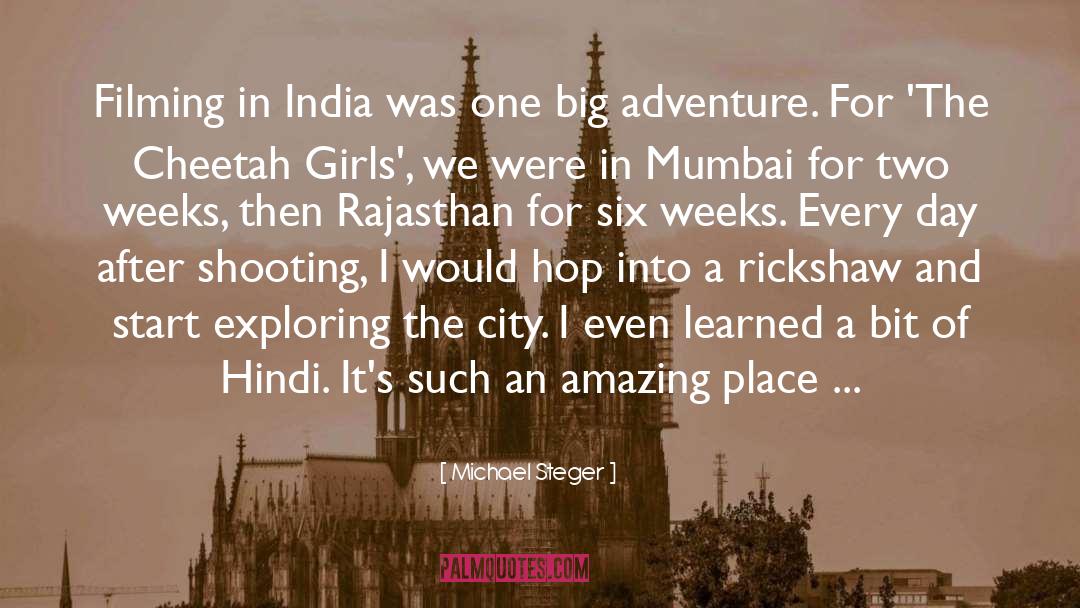 Mumbai quotes by Michael Steger
