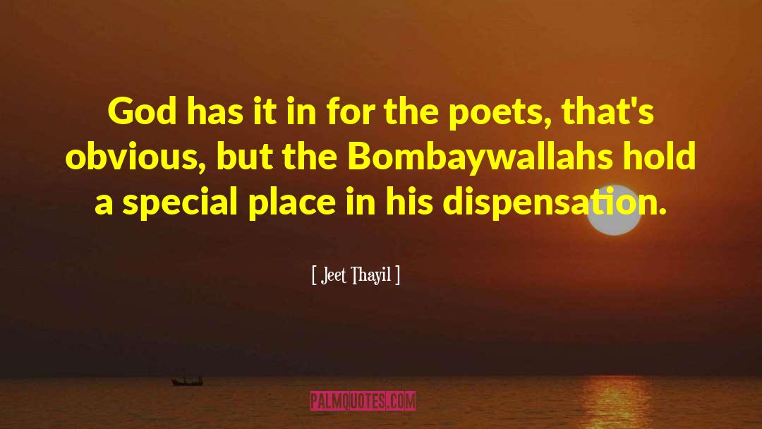 Mumbai quotes by Jeet Thayil