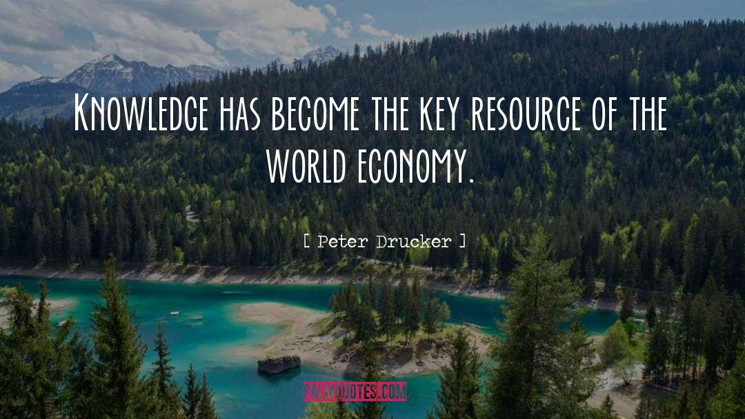 Mumbais Economy quotes by Peter Drucker