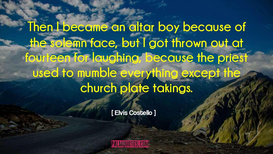 Mumble quotes by Elvis Costello