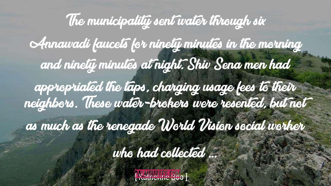 Municipality quotes by Katherine Boo