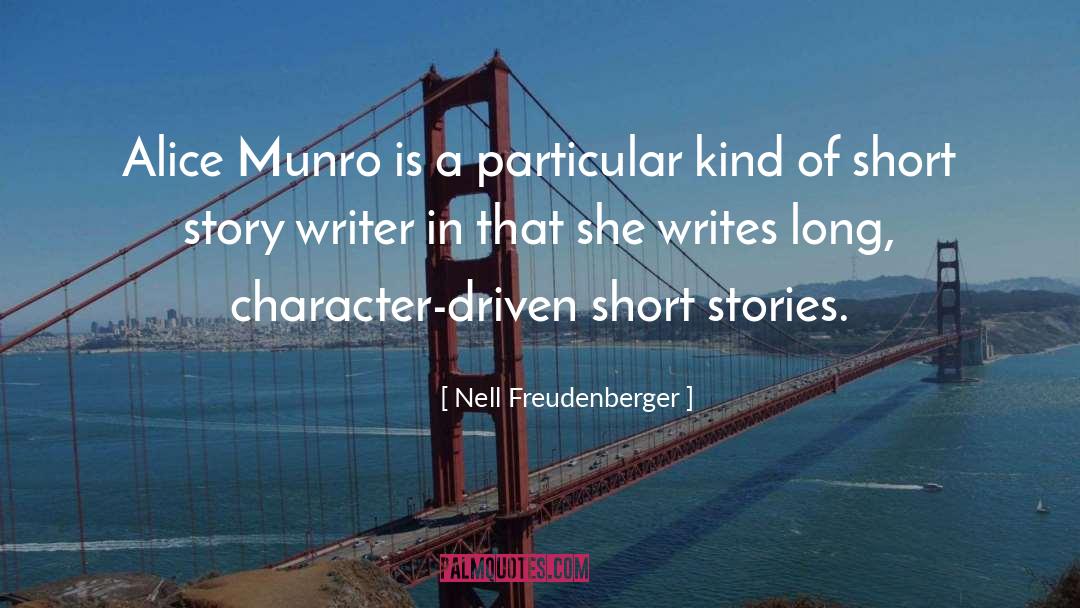 Munro quotes by Nell Freudenberger