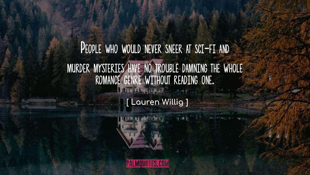 Murder Mysteries quotes by Lauren Willig