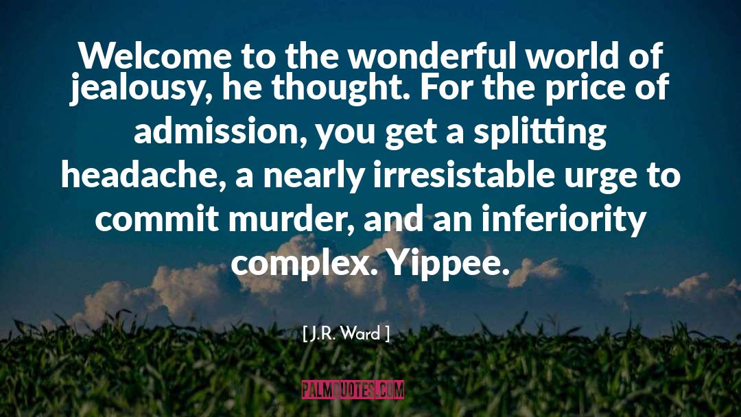 Murder Mysteries quotes by J.R. Ward