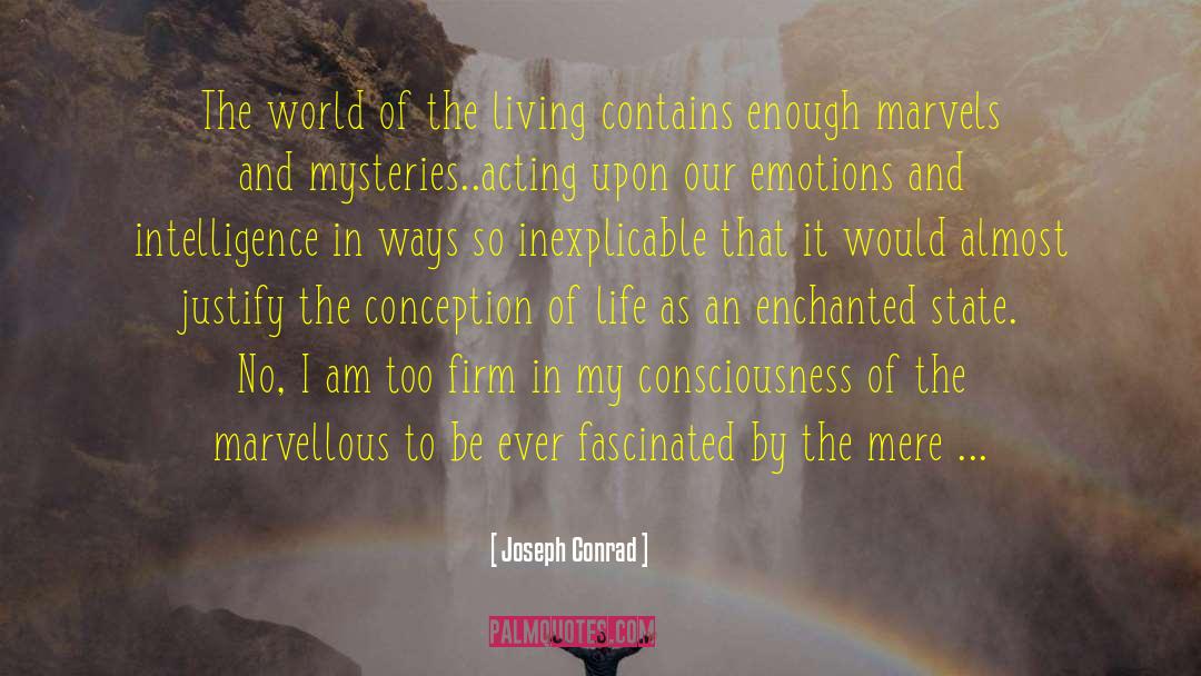 Murder Mysteries quotes by Joseph Conrad