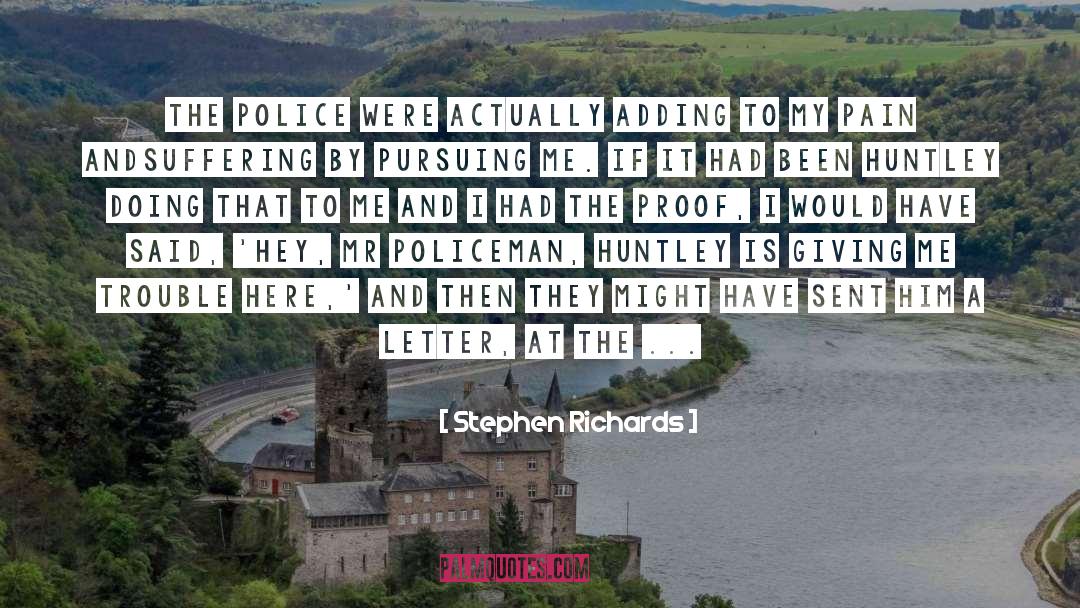 Murders quotes by Stephen Richards