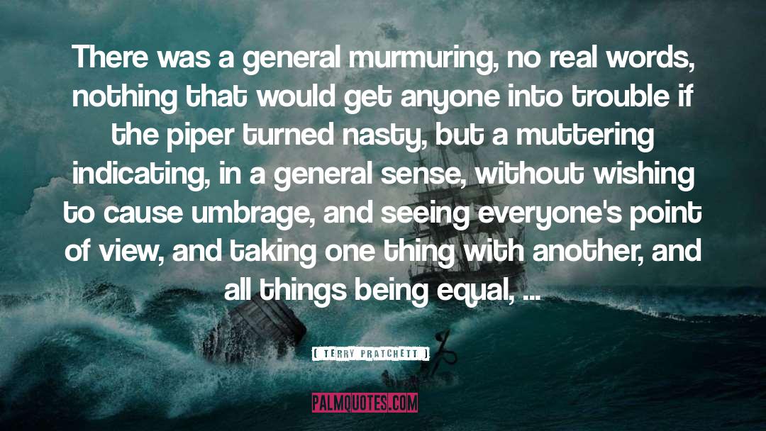 Murmuring quotes by Terry Pratchett