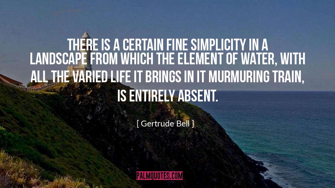 Murmuring quotes by Gertrude Bell