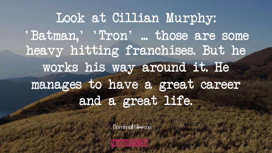 Murphy quotes by Domhnall Gleeson
