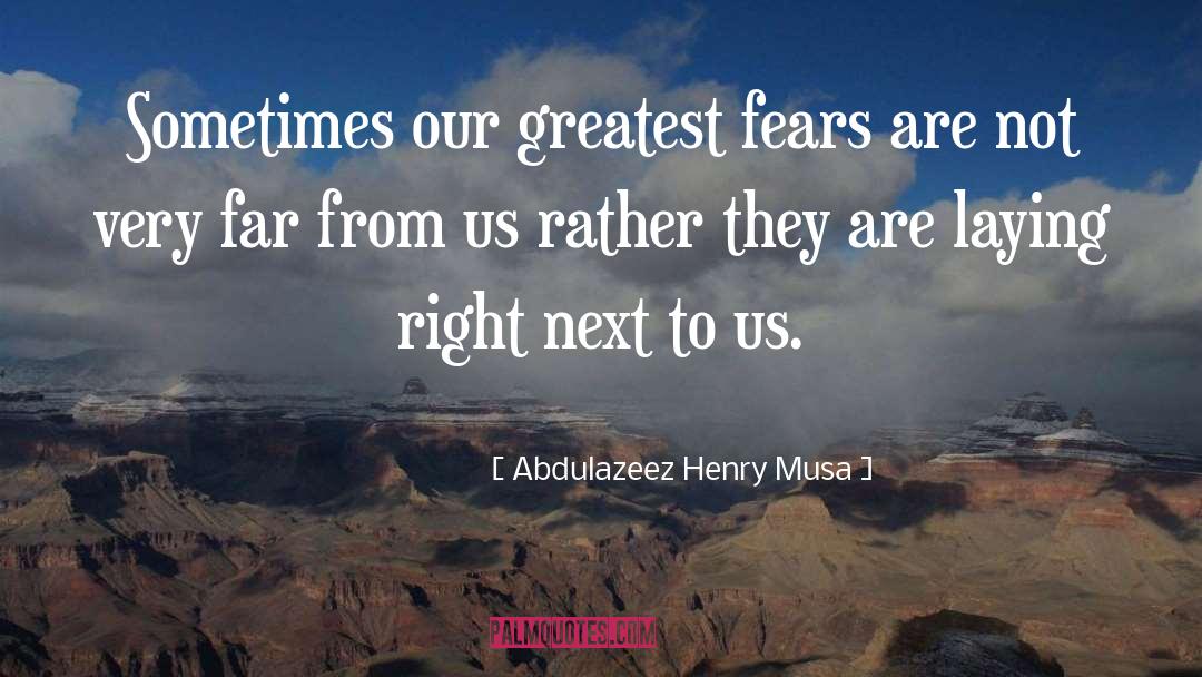 Musa Publishing quotes by Abdulazeez Henry Musa