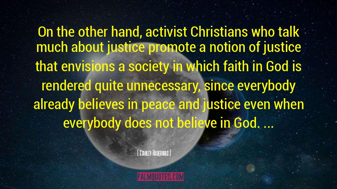 Muscian Activist quotes by Stanley Hauerwas