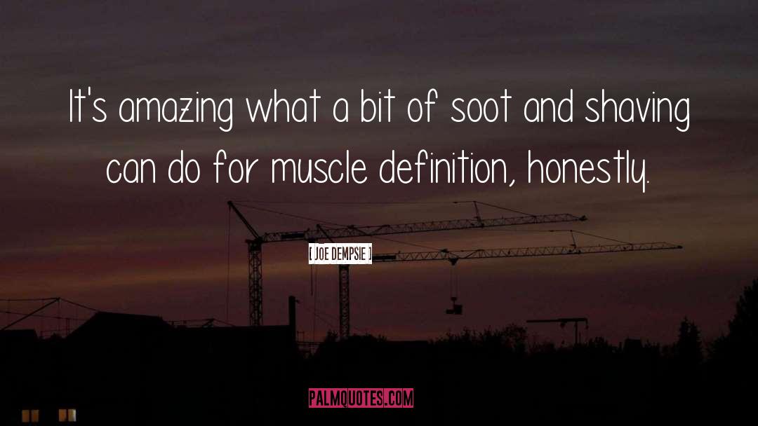 Muscle quotes by Joe Dempsie