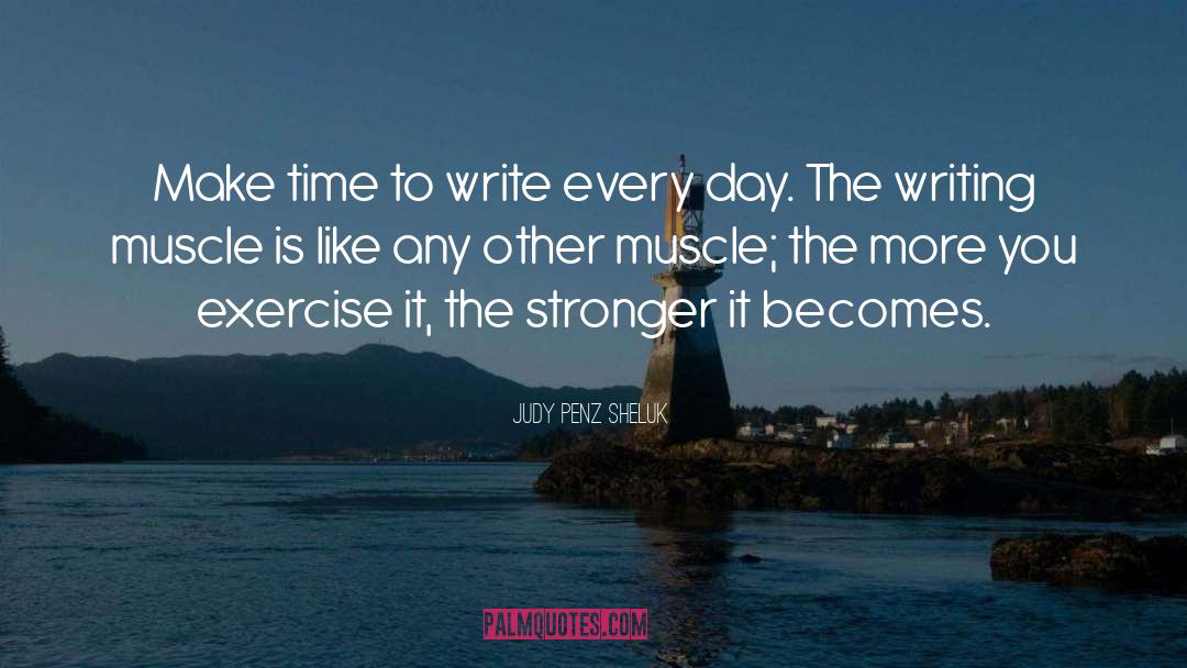Muscle Tonus quotes by Judy Penz Sheluk