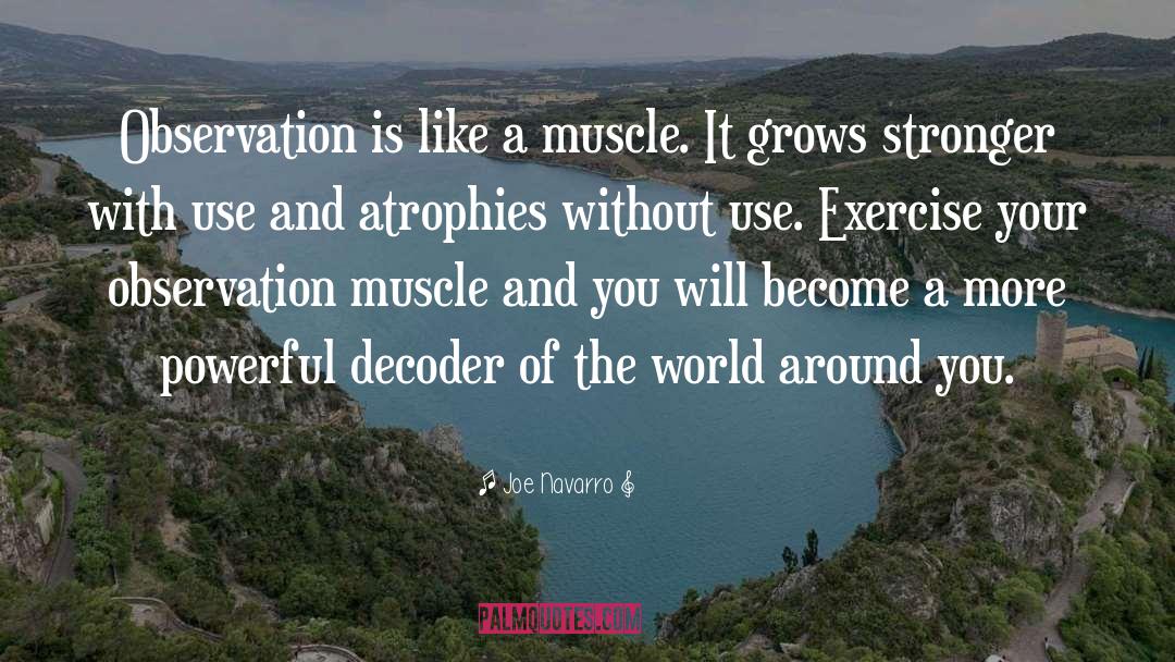 Muscle Tonus quotes by Joe Navarro