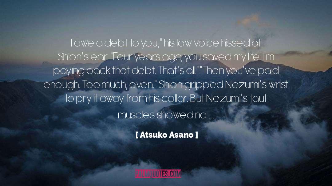 Muscles quotes by Atsuko Asano