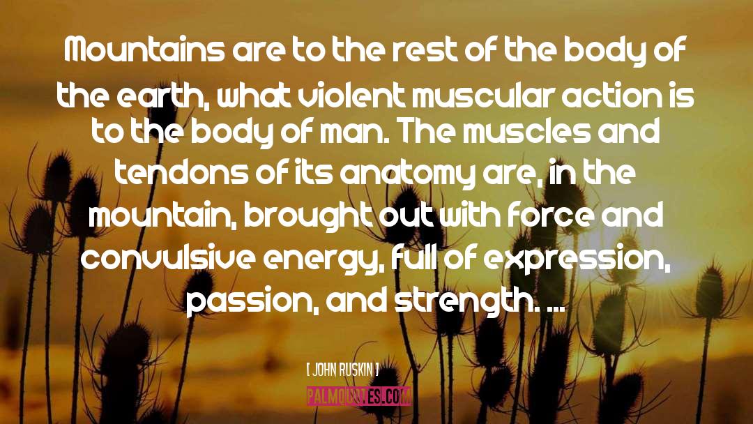 Muscular quotes by John Ruskin