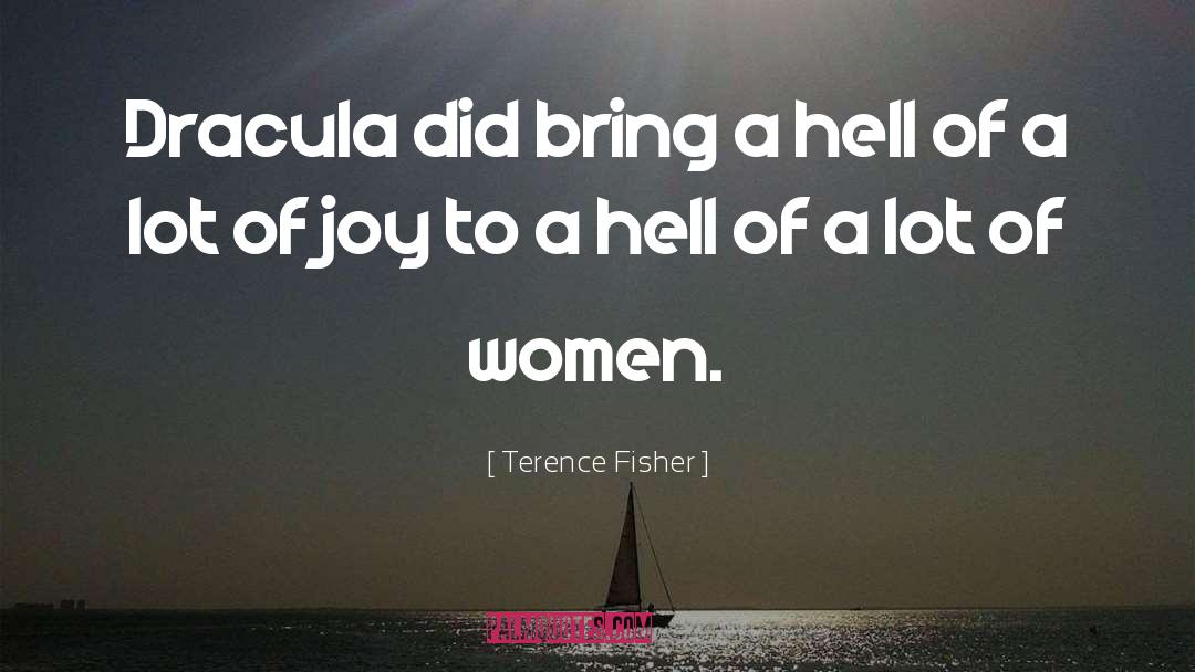 Muscular Women quotes by Terence Fisher