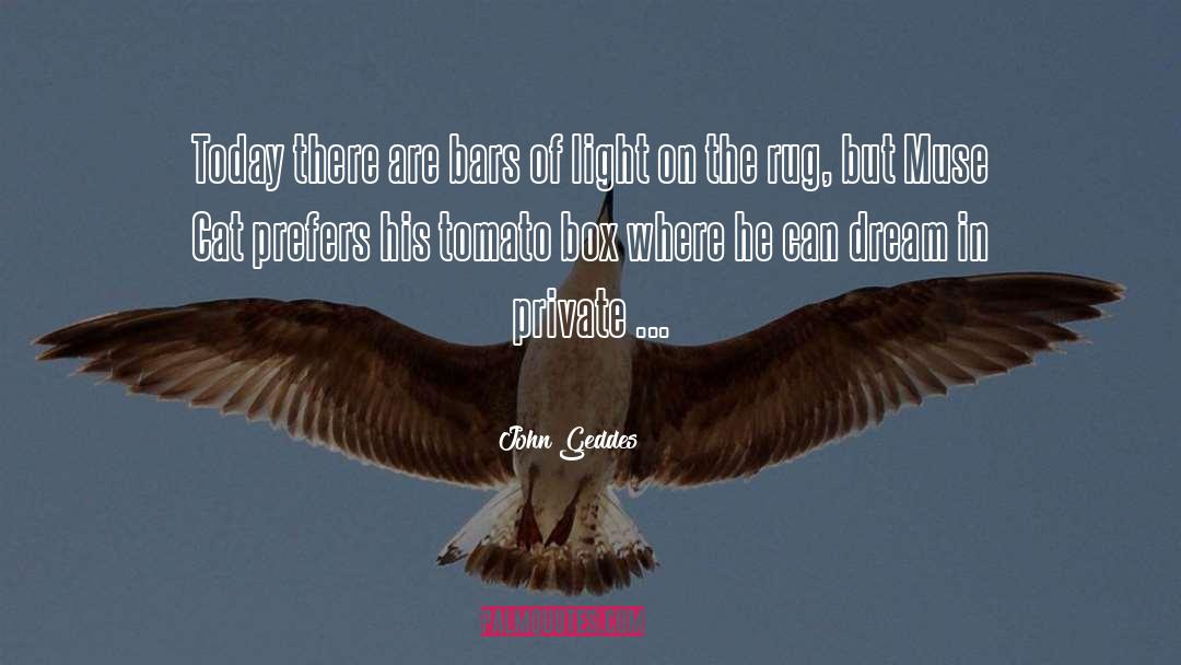 Muse quotes by John Geddes