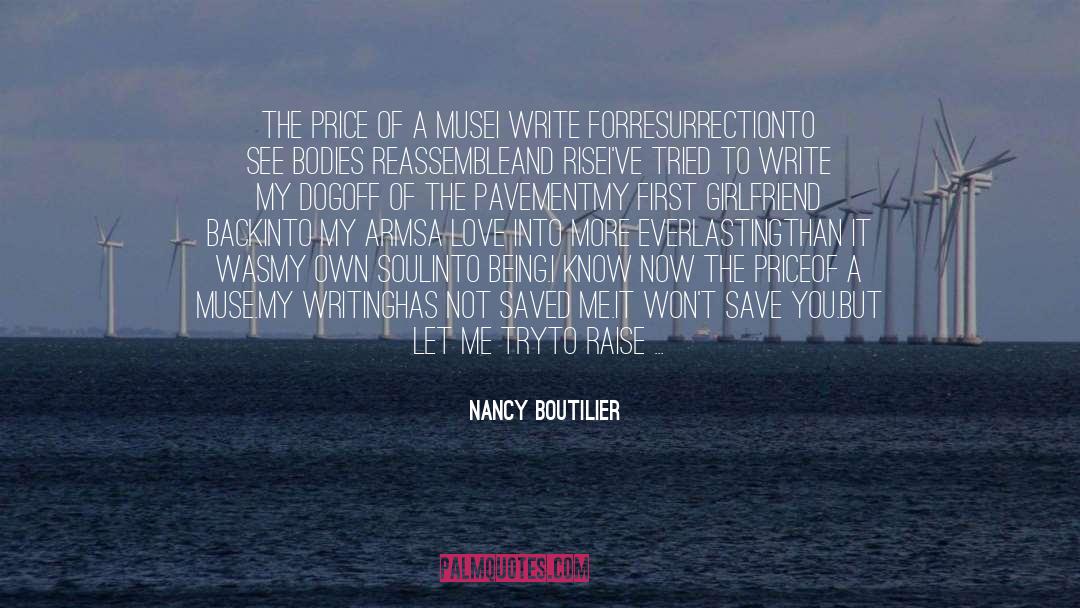 Muse quotes by Nancy Boutilier