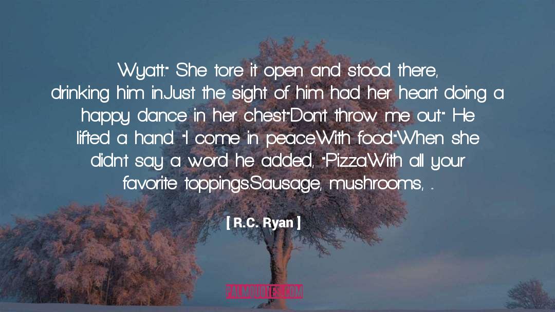 Mushrooms quotes by R.C. Ryan