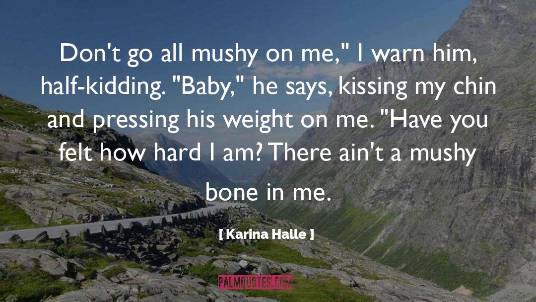 Mushy quotes by Karina Halle
