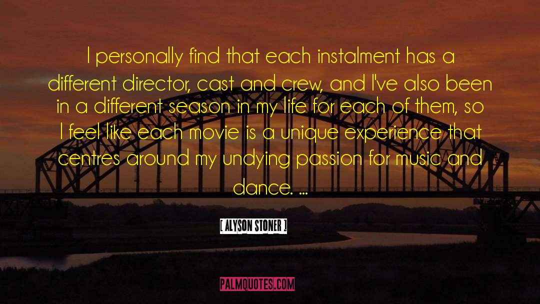 Music And Dance quotes by Alyson Stoner