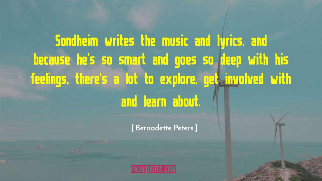 Music And Lyrics quotes by Bernadette Peters