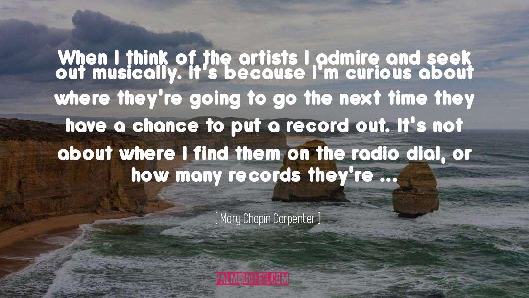 Music Artist quotes by Mary Chapin Carpenter