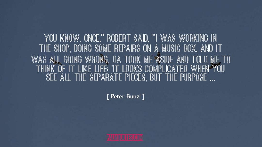 Music Box quotes by Peter Bunzl