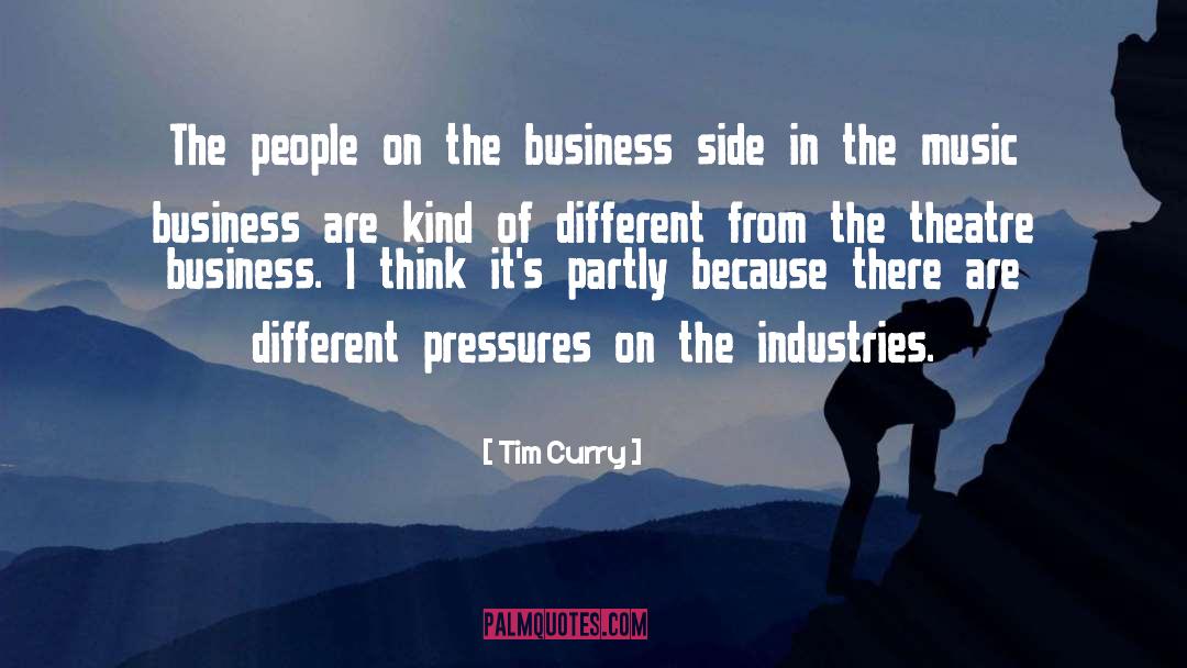 Music Business quotes by Tim Curry