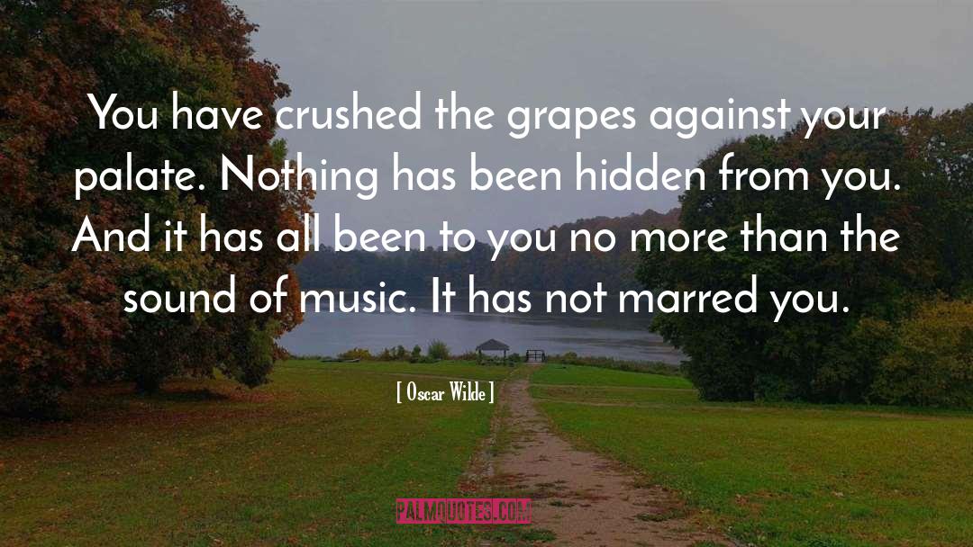Music City quotes by Oscar Wilde
