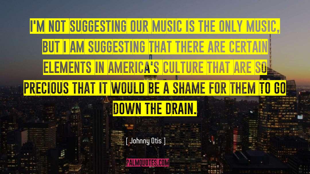 Music Culture quotes by Johnny Otis