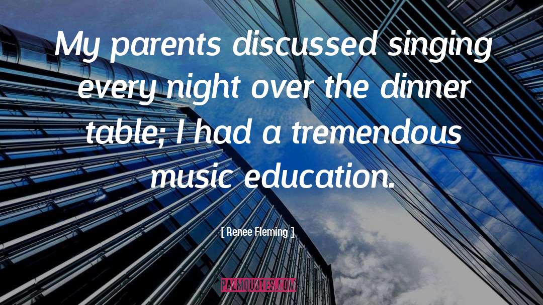 Music Education quotes by Renee Fleming