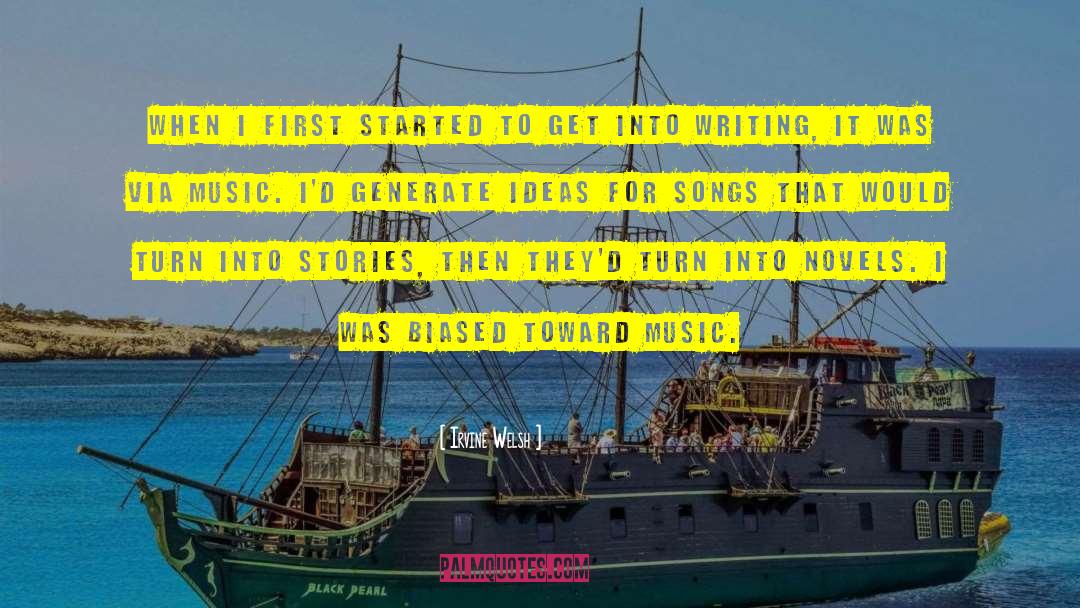 Music Education quotes by Irvine Welsh