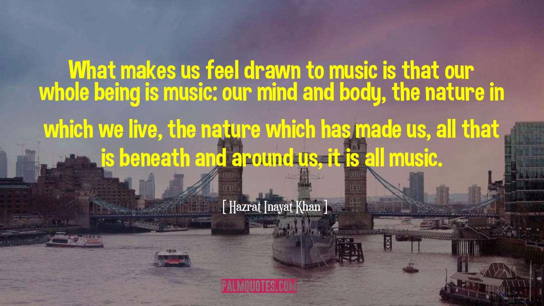 Music Healing quotes by Hazrat Inayat Khan