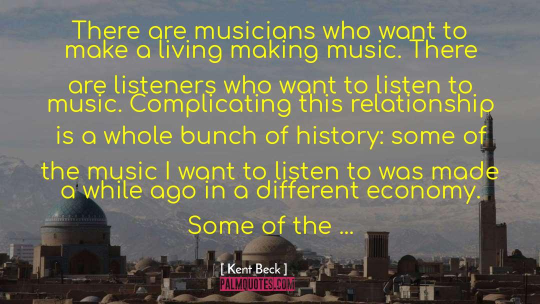 Music History quotes by Kent Beck