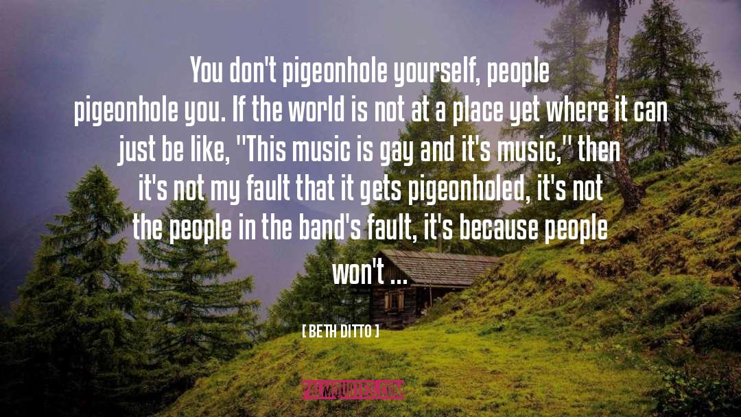 Music In Schools quotes by Beth Ditto