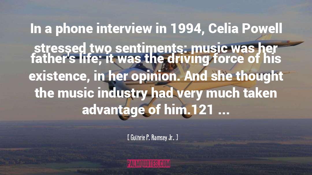 Music Industry quotes by Guthrie P. Ramsey Jr.