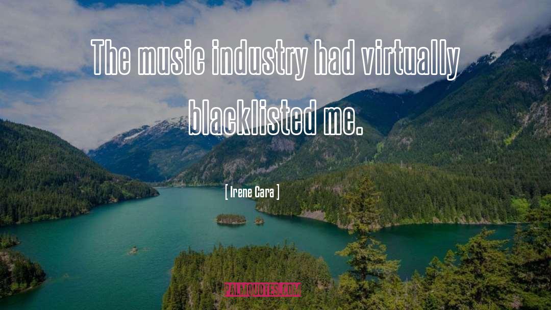 Music Industry quotes by Irene Cara