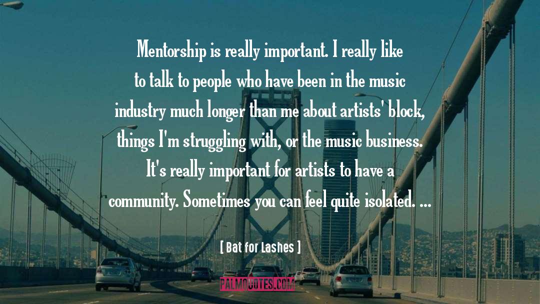 Music Industry quotes by Bat For Lashes