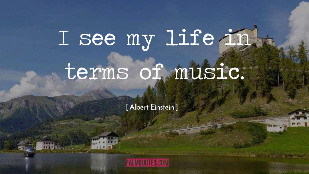 Music Inspirational quotes by Albert Einstein