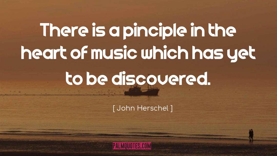 Music Lessons quotes by John Herschel