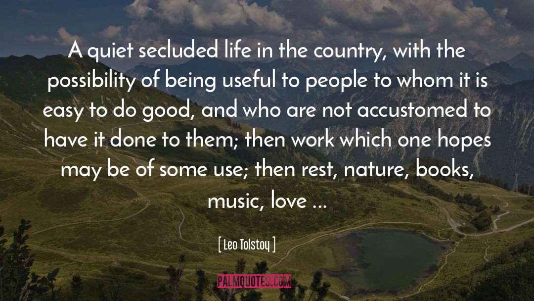 Music Love quotes by Leo Tolstoy