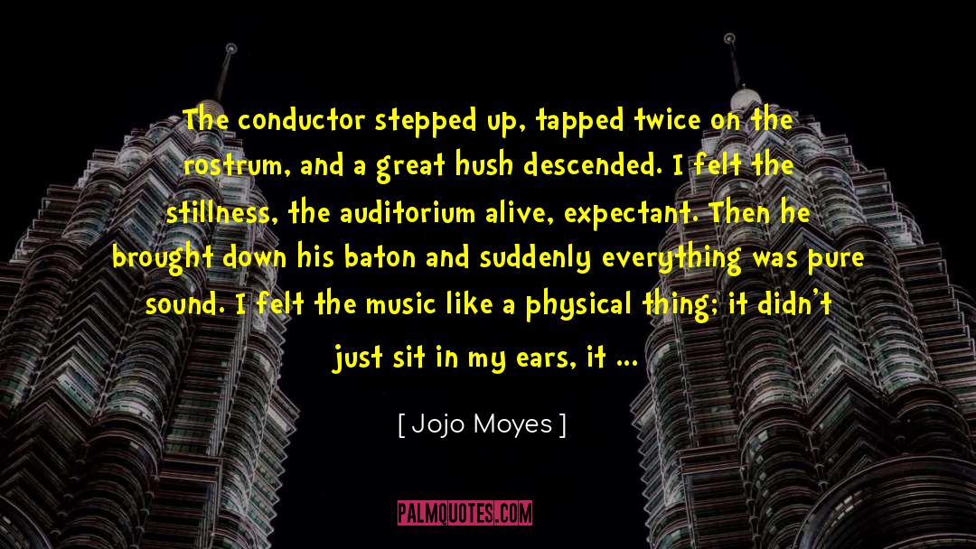Music Made Me A Lover quotes by Jojo Moyes
